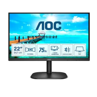AOC 22B2H [215" 1.920x1.080 VA 60Hz VGA HDMI DC-In 65ms Reaktionszeit] schwarz