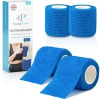 Health Press Bandage Selbstklebender Verband - 4x Pflaster Rolle (5,0cm x 4,5m)