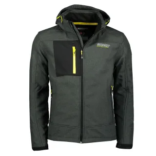 Geografische Norwegen-Jacke für Herren. Die Jacke ist aus hochwertigem Polyester gefertigt und hat ein warmes Innenfutter. Marke: Geographical NorwayModellname: Softshell Jacke TorefactKategorie: Softshell Jacke HerrenMaterialien: PolyesterFarbe: sch
