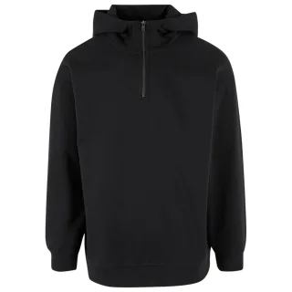Urban Classics - Kapuzenpullover Reißverschluss für Herren (Schwarz)