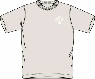 BASEFIELD - Ki.-T-Shirt mn soft sand - Gr. - 152
