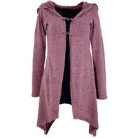 Guru-Shop Langjacke Lange Strickjacke, Strickmantel mit weiter..