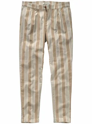Mey & Edlich Herren Tropea-Chino Beige 74 % Baumwolle, 25 % Leinen, 1 % Elasthan