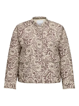 ONLY CARMAKOMA - CARHALLIE QUILTED JACKET OTW Egret - Gr. - 52