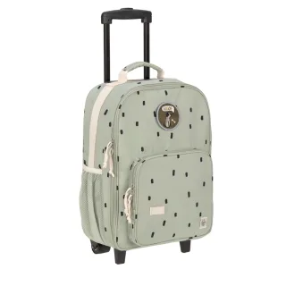 Lässig Kinderkoffer Trolley - Happy Prints oliv