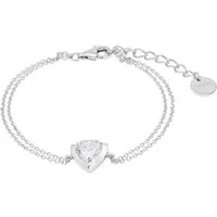 JOOP! Armband Herz, mit Zirkonia (synth)