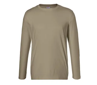 KÜBLER SHIRTS Longsleeve sandbraun XXL - 5025 6240-25-XXL