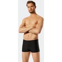 Schiesser Badehose Nautical Casual mit seitlichen Streifen, flache Reißverschlusstasche