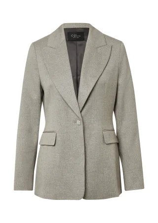 s.Oliver BLACK LABEL - Indoor-Blazer grau - Gr. - 44