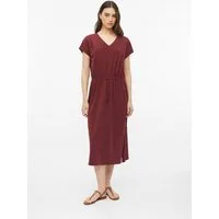 s.Oliver Midikleid Kleid Jerseykleid in Midilänge mit Tunnelzug
