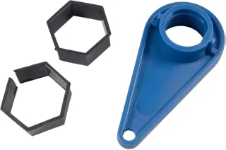 Neuesbad Set OF Strahlregler KEY M24/28 und PROTECTIVE COVERS für MIXERS' NUTS NB1DEABA000X1
