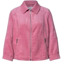 STREET ONE Cordjacke 3/4 Arm Cordjacke mit Hemdkragen