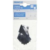 Primo Sockelleisten-Endkappe Primo Zubehörset für Wandanschlußleiste schwarz