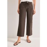 STREET ONE Stoffhose High Waist