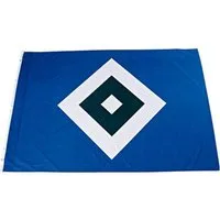 HSV Fahne Hamburger SV Fahne HSV Hissfahne 'Raute' 150x200