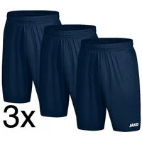 Jako Sweatbermudas Sporthose Manchester Fussball Short (Pack, 3 er Stück)