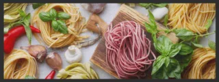 Küchenteppich Spaghetti 4438 | Größe: 75 cm x 120 cm