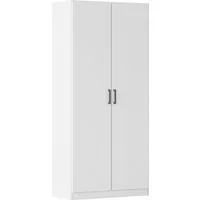 rauch Mehrzweckschrank Garderobe Kleiderschrank Schrank Schuhschrank Putzschrank MINOSA (Breiten 47/69/91/136 cm, Höhen 197/210 cm) In 4 Breiten mit vielen Einlegeböden für viel Stauraum MADE IN GERMANY