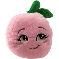 soma Kuscheltier Plüschtier Boba Pfirsich Kuscheltier Gemüse 14 cm Kaufladenzubehör (1-St), Super weicher Plüsch Stofftier Kuscheltier für Kinder zum spielen