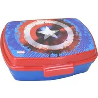 Stor Lunchbox Brotdose Captain America Marvel Lunchbox 16,5x13,5x6 cm Pausenbrotbox