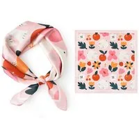 Zaewry Seidentuch Stirnband Quadratischer Haar-Bandanas-Schal für Damen