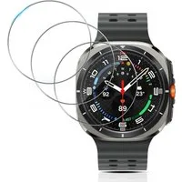 MSM Displayschutzglas 3X Schutzglas für Samsung Galaxy Watch 7 Ultra 47mm Panzerfolie 9H
