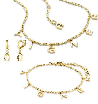 VALENTINA Set aus Kette Armband und Ohrring