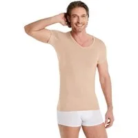 FINN Design Unterhemd Anti-Schweiß Shirt Herren mit extra kurzen Ärmeln Gegen Schweißflecken und Geruch bei Kurzarm-Hemden und Polo-Shirts