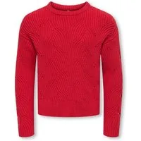 KIDS ONLY Strickpullover KOGKATIA LS STRUCTURE O-NECK CP KNT