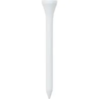 vidaXL Golftee Golf-Tees 1000 Stk. Weiß 83 mm Bambus