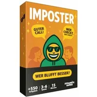 Denkriesen Spiel DYNAMITE GAMES® - Imposter "Bluffen, Raten & Lachen - Wer ist der...
