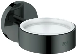 GROHE Halter Essentials 40369 für Becher Seifenschale/-spender hard graphite, 40369A01 40369A01