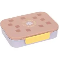 LÄSSIG Lunchbox Lässig Brotdose Kinder - Bento Lunchbox Pattern Party, Rosa
