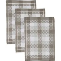 ROSS Geschirrtuch SUPERIOR, (Set, 3-tlg), aus 100% Baumwolle, 50x70 cm