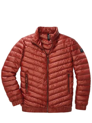 Mey & Edlich Herren Durchblicker-Daunenjacke Blau Obermaterial und Futter: 100 % Polyamid (recycelt)