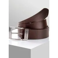 TOM TAILOR Ledergürtel TTTOM 4 cm breiter Herrengürtel, Casual und Jeans Look