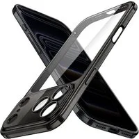 LuxusKollektion Handyhülle Schutzhülle iPhone 17 Pro Kameraschutz Schwarz