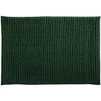 MSV Badematte CHENILLE, Höhe 12 mm, Badteppich, 100% Polyester Microfaser, Anti-Rutsch Beschichtung, mit praktischer Schlaufe zum Aufhängen, Waschbar 30°, Flauschig weich und warm, in 3 Größen erhältlich: 40 x 60, 50 x 80 und 60 x 90, viele angesagte