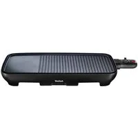Tefal Tischgrill Malaga, spülmaschinengeeignete Platte und Saftauffangbehälter, 2000 W, Thermosignal-Wärmeanzeige, TG3918