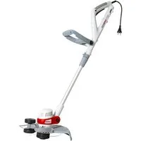 ikra GmbH Elektro-Rasentrimmer IGT 650 D-TC, 25 cm Arbeitsbreite Messer, 30 cm Arbeitsbreite Faden, 650 Watt - Höhenverstellbare Teleskopstange