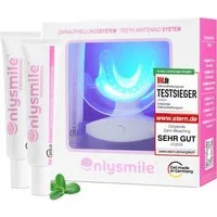OnlySmile Zahnbleaching-Kit Whiten & Refill Bundle – Zahnbleaching Set mit 2x Nachfüllgel, Enthält 1xSet + 2xRefill-Gel