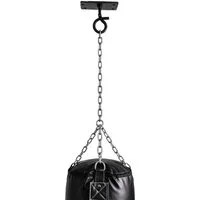 BAY-Sports Deckenhaken Boxsack Sandsack mit Verlängerungskette Halterung Kettenverlängerung, Boxsack, Sandsack, Boxbirne, (Spar-Set, Set), Länge universal einstellen per Karabiner