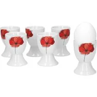 van Well Eierbecher 6er Set Eierbecher Monika 4,8cm
