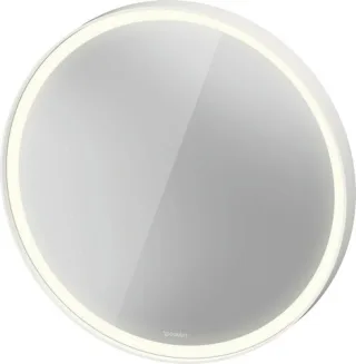 Duravit L-Cube Spiegel Weiß Aluminium Matt 700x67x700 mm - LC7375018180100 LC7375018180100