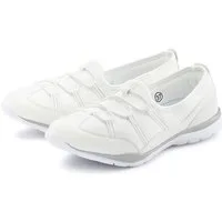 LASCANA Halbschuh, Freizeitschuh, Slipper, Slip-On-Sneaker, Sneaker zum Reinschlüpfen mit elastischen Schnürbändern VEGAN