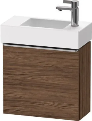 Duravit D-Neo Waschtischunterbau wandhängend Nussbaum dunkel Matt 484x222x440 mm - DE4219R70210000 DE4219R70210000