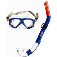 Best Sporting Tauchset Anaconda, Blau, mit Taucherbrille und Schnorchel, für Jugendliche