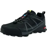 Nowaland Wanderschuhe multifunktionaler Outdoorschuh Trekkingschuh Schnellverschluss, Atmungsaktives Mesh, Stoßdämpfende Sohle