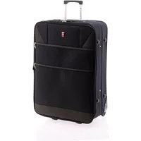 GLADIATOR Weichgepäck-Trolley Koffer - 72 cm, 90/105 Liter, Dehnfalte, 2 Rollen, rot od. schwarz