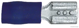HERTH&BUSS Quetschverbinder, DIN 46245 Flachsteckhülse blau - 50252507
